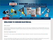 Tablet Screenshot of densbe-electric.com